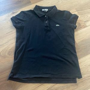 Lacoste Women’s Black Polo Shirt 🐊👕